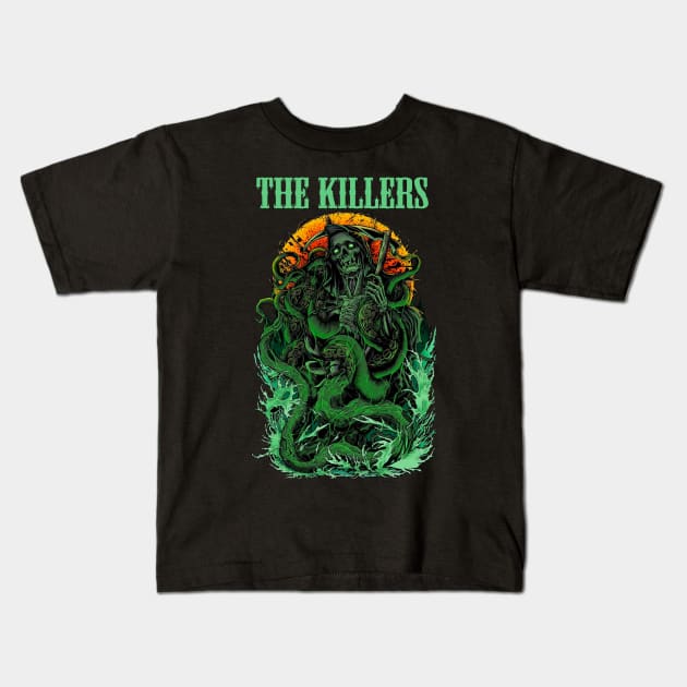 THE KILLERS BAND MERCHANDISE Kids T-Shirt by Pastel Dream Nostalgia